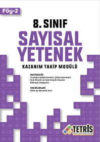 TETRİS 8.SINIF KAZANIM TAKİP MODÜLÜ-2