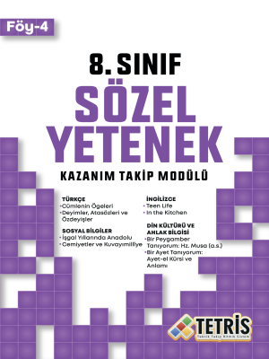 TETRİS 8.SINIF KAZANIM TAKİP MODÜLÜ-4